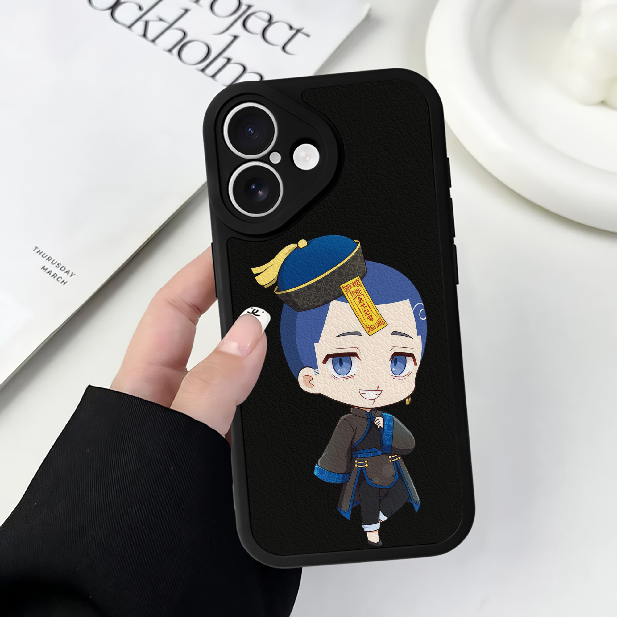 （画像用） 東京リベンジャーズ Tokyo Revengers 【iPhone 16シリーズ対応】シリコンスマホケース（レザー調） 材質：シリコン